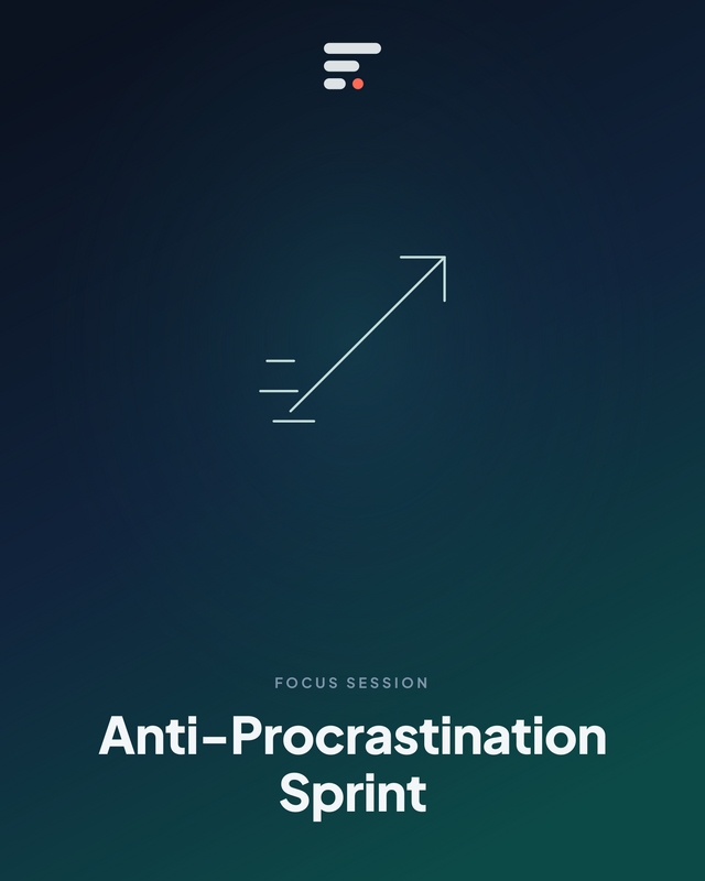 Anti-Procrastination Sprint — Gist Library