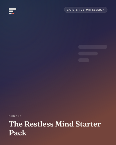 The Restless Mind Starter Pack · Gist Library cover